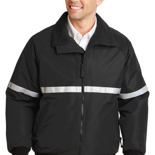 Challenger Jacket with Reflective Taping Thumbnail