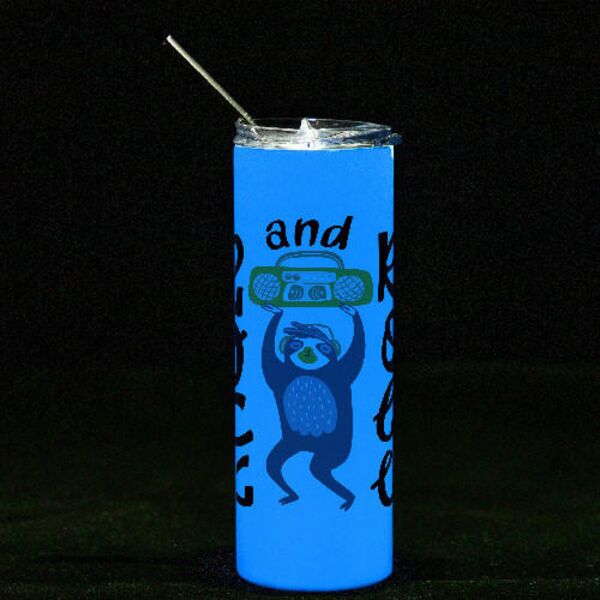 Glow in the Dark Skinny Tumbler Thumbnail