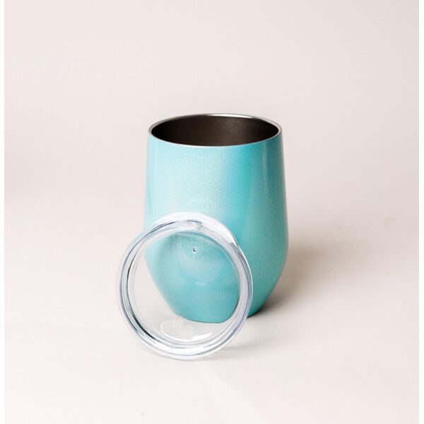 Sublimation Steel Holographic Glitter Wine Tumbler Thumbnail