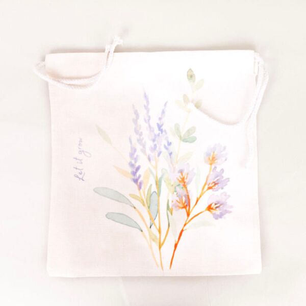 Sublimation Linen Drawstring Bag Thumbnail