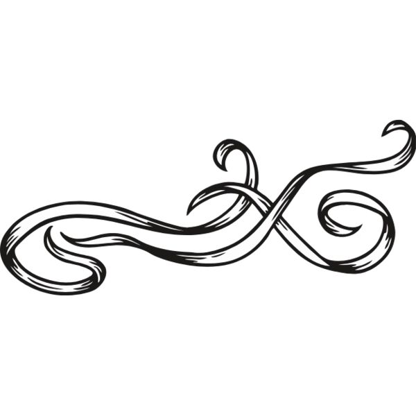 Swirls 15 B W  Thumbnail